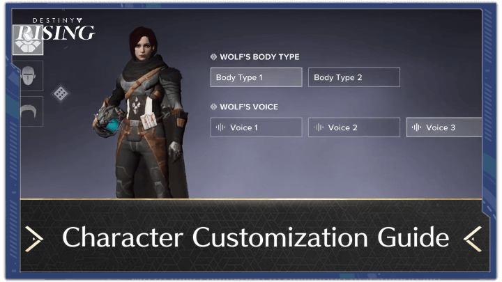 Destiny Rising - Character Customization Guide