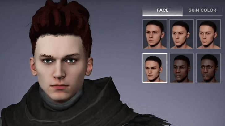 Destiny Rising Face Options