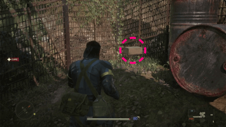 MGS Delta Zombie Face Paint Location