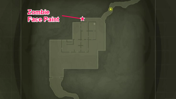 MGS Delta Zombie Face Paint Map