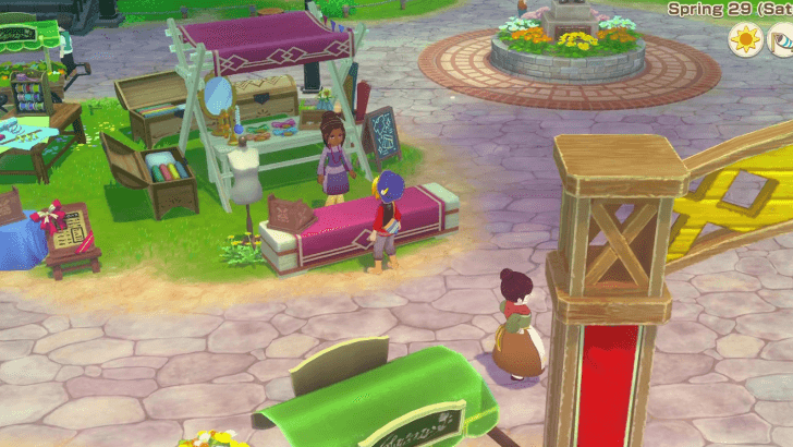 Story of Seasons Grand Bazaar - Karina Stall