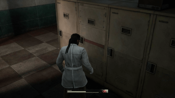 MGS Delta Sneaking Suit Location