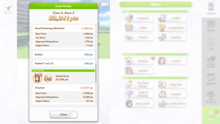 Late Start and Rushed