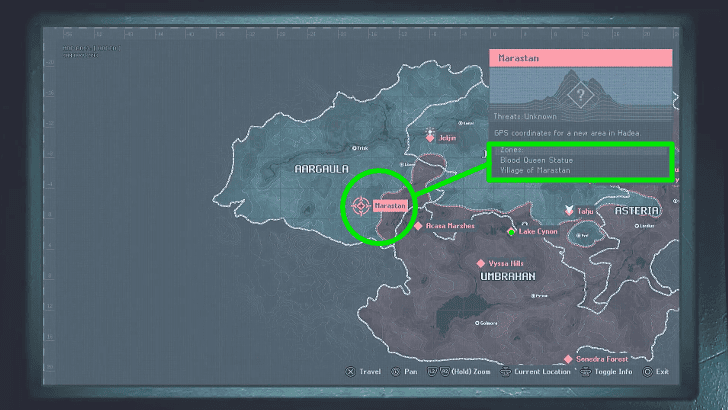 Hell is Us - Travel  to Marastan