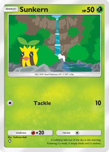 Pokemon TCG Pocket - A4a 004 Sunkern