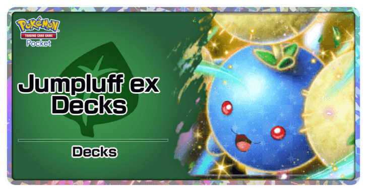 Pokemon TGC Pocket - Jumpluff ex Best Deck Build and How to Play