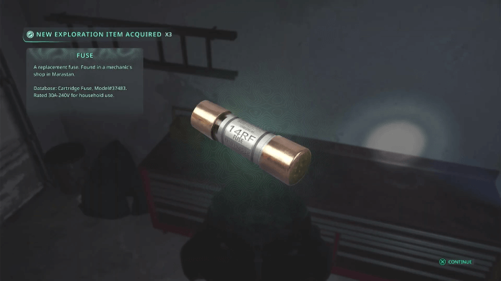 Hell is Us - Pick up the fuses from Seurat Albo