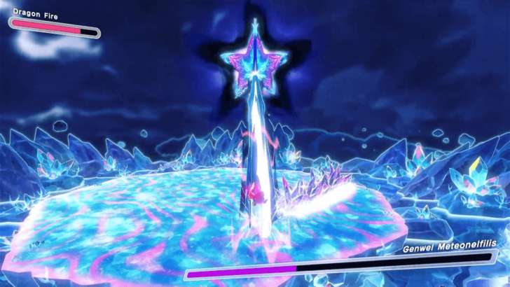 Final Boss Beam Attack