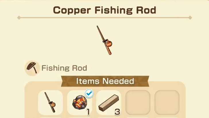 Story of Seasons Grand Bazaar - Upgrade Fishing Rod with Ores in Windmill