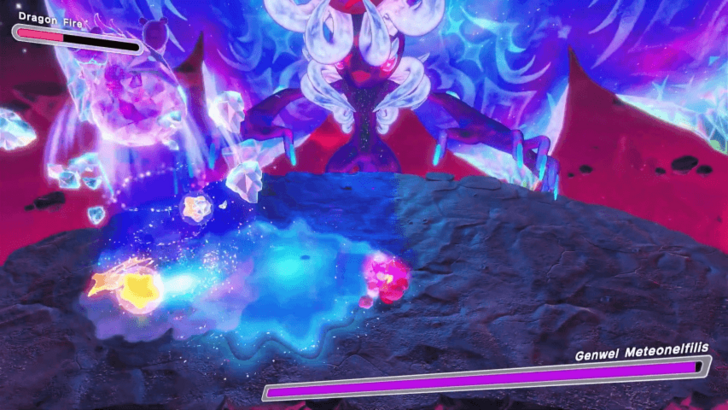 Final Boss Galactal Attack