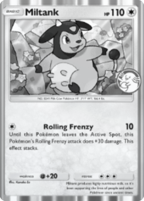 Pokemon TCG Pocket - P-A 107 Miltank