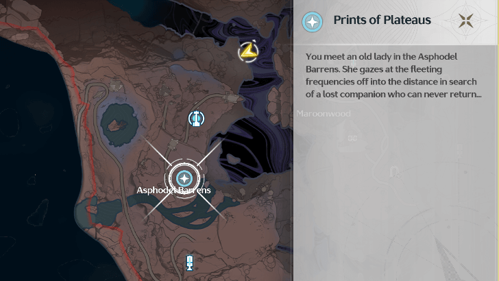 Wuthering Waves - Prints of Plateaus - Quest Location
