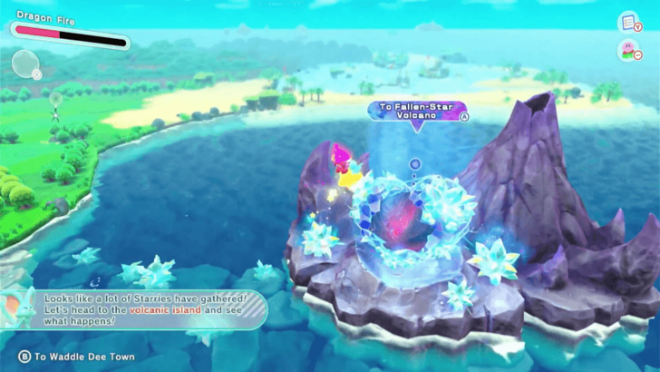 Kirby and the Forgotten Land - Star-Crossed World Final Boss Location