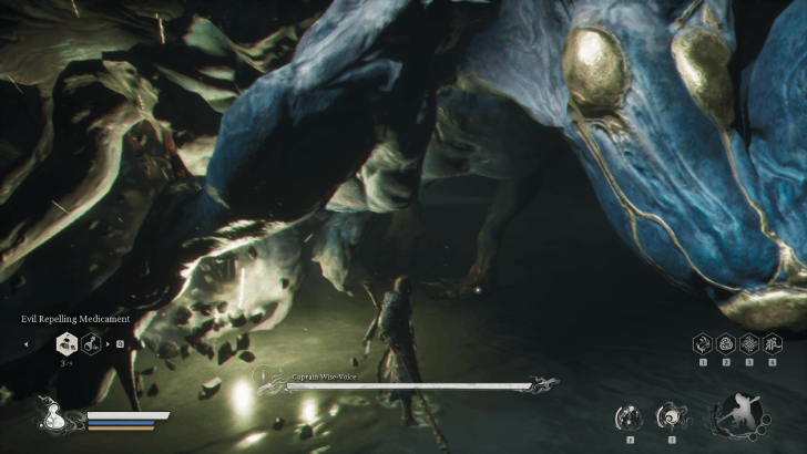 Black Myth Wukong - Captain Wise-Voice Stay Under Boss