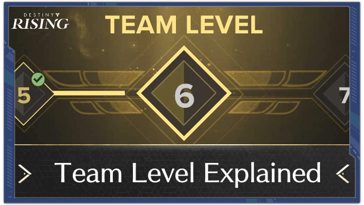 Destiny Rising - Team Level Explained