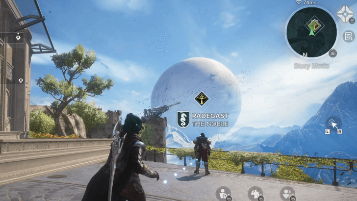 Radegast at the Traveler Viewing Platform