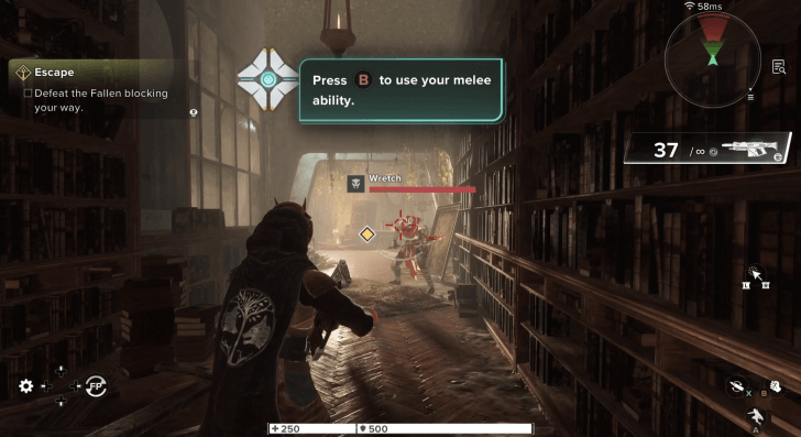 Use Your Melee Ability Against the Wretch