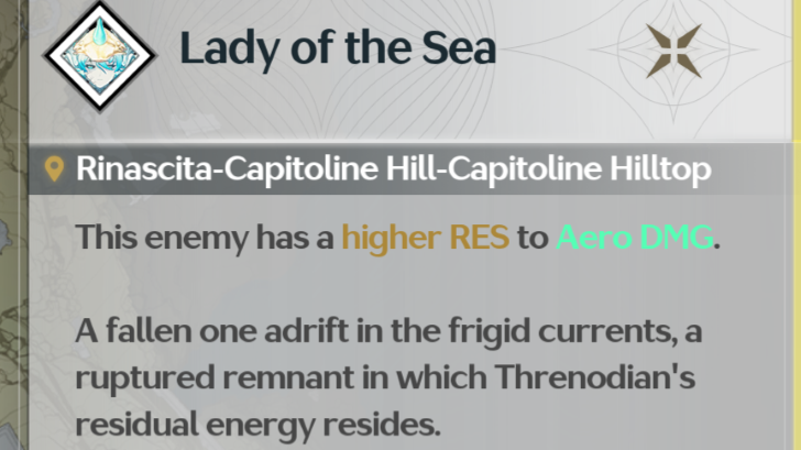Lady of the Sea Aero Resistance