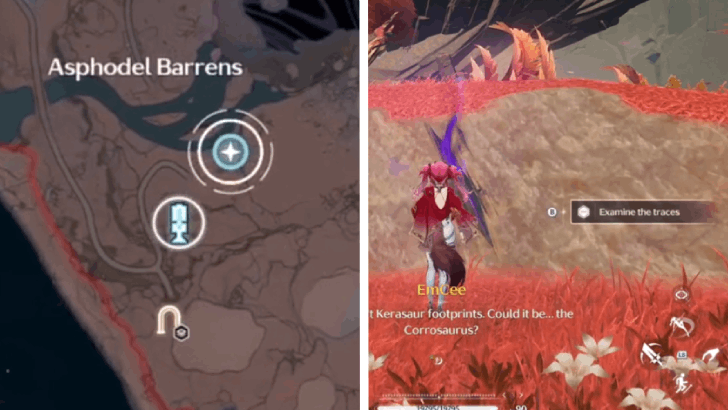 Corrosaurus Traces Location