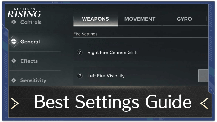 Destiny Rising - Best Settings Guide
