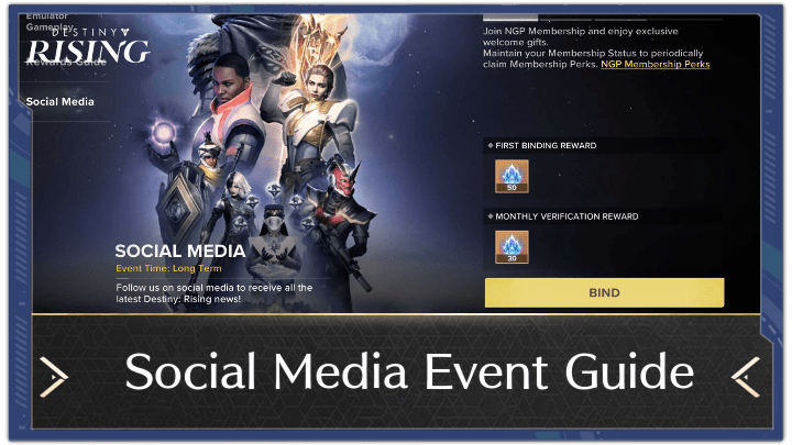 Destiny: Rising - Social Media