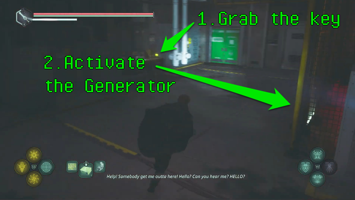 Hell is Us - Activate the Generator