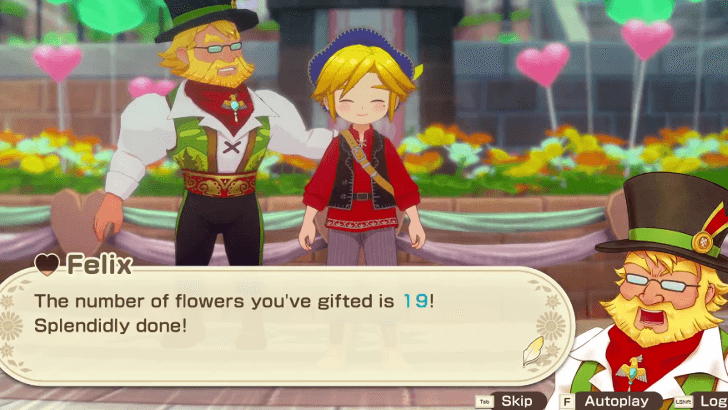 Story of Seasons Grand Bazaar - Flower Festival Victory