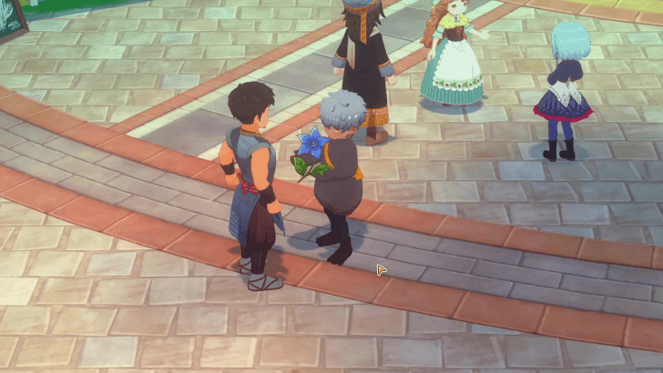 Story of Seasons Grand Bazaar - Give Flowers