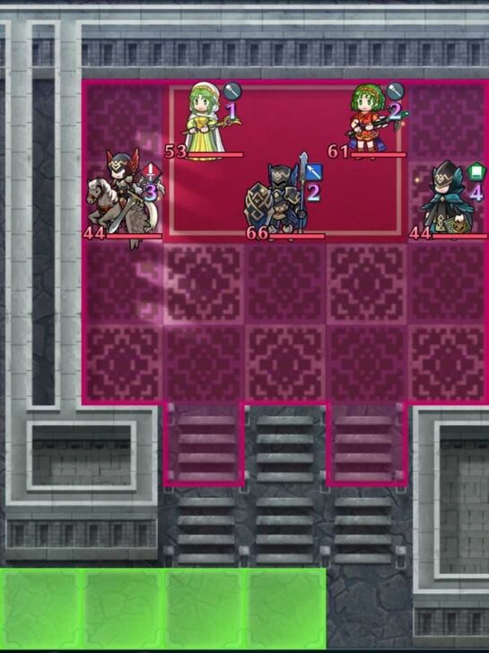 Fire Emblem Heroes - Safy and Tina Lunatic Map