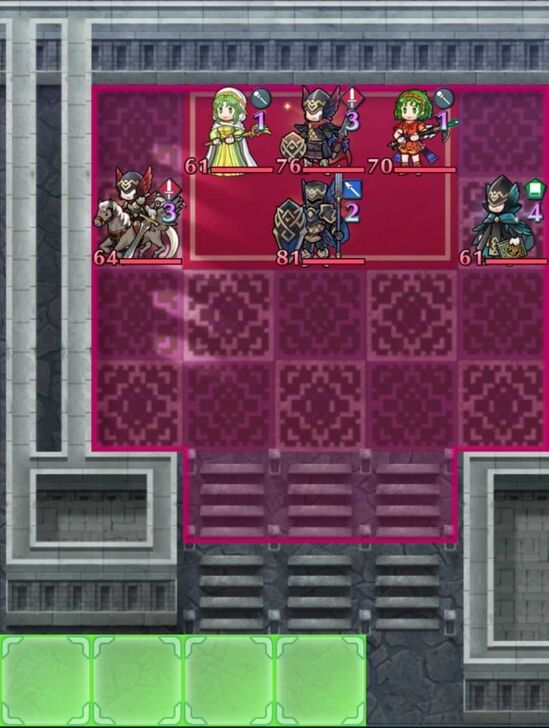 Fire Emblem Heroes - Safy and Tina Infernal Map