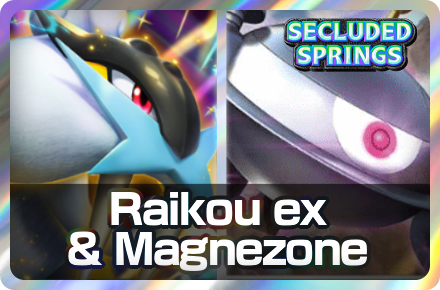 Pokemon TCG Pocket  Raikou ex and Magnezone Deck Image