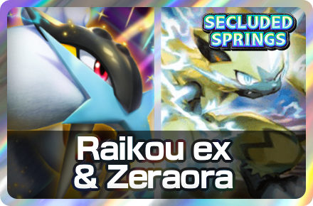 Raikou ex and Zeraora Deck