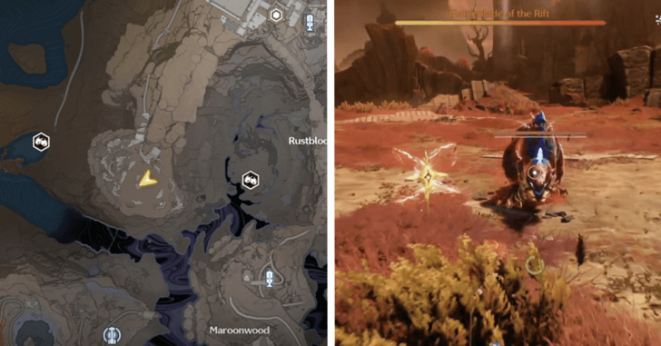 Flameblade of the Rift Enemy Location