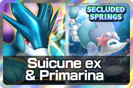 Suicune ex and Primarina Deck