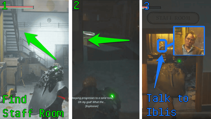 Hell is Us - Find the Staff Room