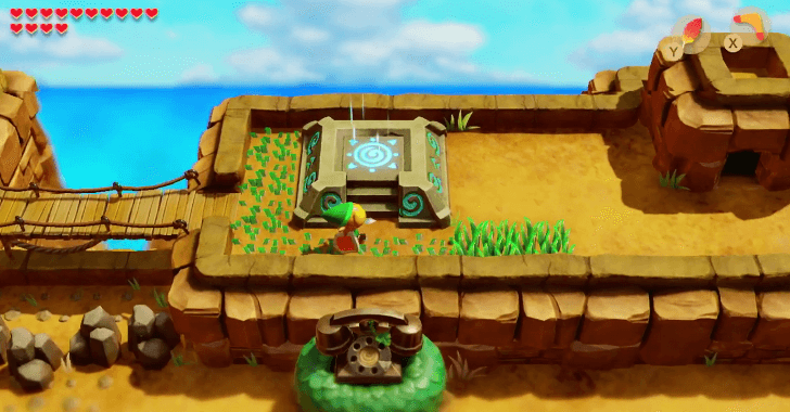 Activate Warp Point by Going Up Stairs