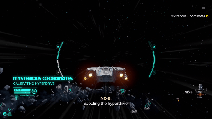 Head to the mysterious coordinates