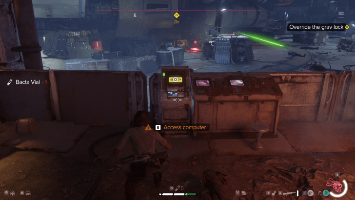 Override the Grav Lock