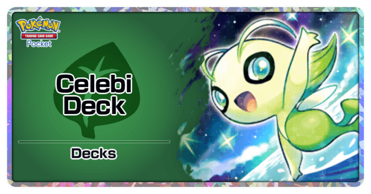 Pokemon TGC Pocket - Celebi Best Deck Build and How to Play