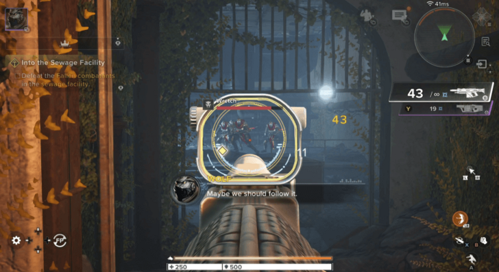 Defeat the Fallen in the Sewage Facility