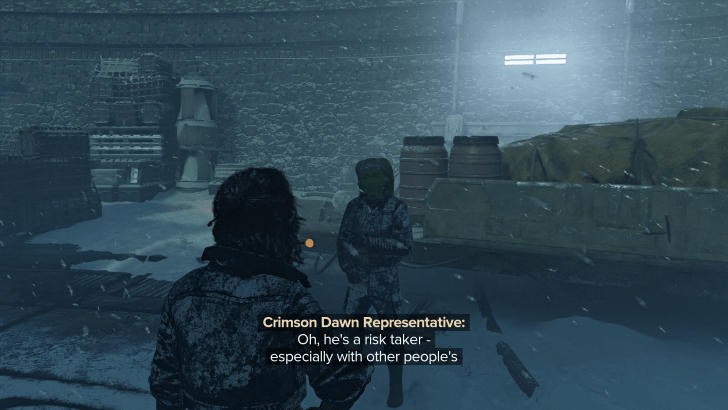 Deliver the Cargo to Crimson Dawn