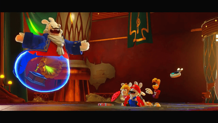 Mario Rabbids - Rayman in the Phantom Show Information and Story