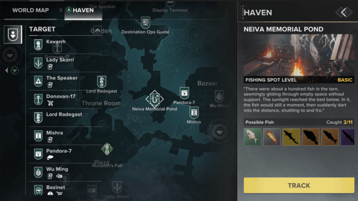 Dedicated Fishing Spot