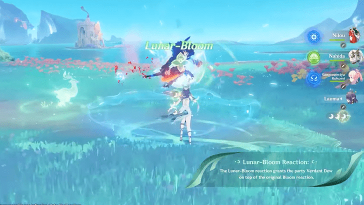 Genshin Impact - Lauma Talent Info - Lunar-Bloom
