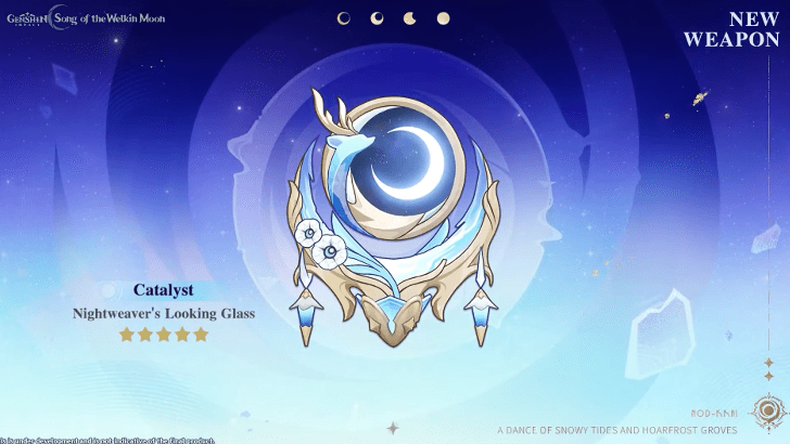 Genshin Impact - 6.0 Catalyst - Nightweaver