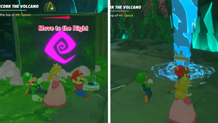 Mario Rabbids Sparks Of Hope - 34 Uncork The Volcano Last Geyser