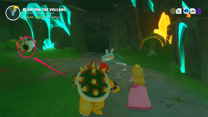 Mario Rabbids Sparks Of Hope - 6 Uncork The Volcano Enter the Pipe