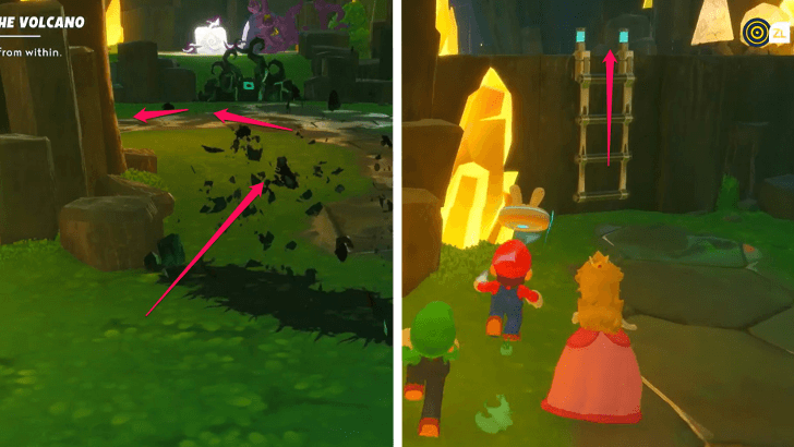 Mario Rabbids Sparks Of Hope - 13 Uncork The Volcano Cleared Path Find Ladder