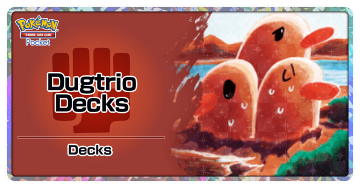 Pokemon TGC Pocket - Dugtrio Best Deck Build and How to Play
