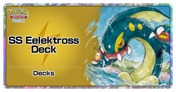 Pokemon TGC Pocket - SS Eelektross Best Deck Build and How to Play